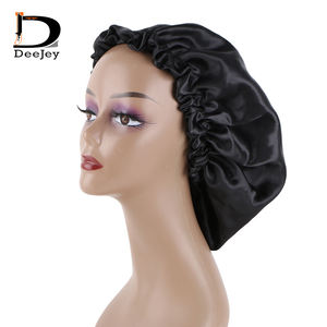 บอนเน็ตผ้าซาตินสำหรับผู้<span class=keywords><strong>หญิง</strong></span>,Bonnets โลโก้ที่กำหนดเองสำหรับ<span class=keywords><strong>ผม</strong></span>ยาวและ Braids - Product Image 3