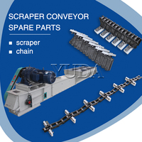 YUDA TGSS16 chaîne d'alimentation de volaille fournisseur de bande transporteuse équipement de transport chaîne glisser convoyeur à grains 12-20 T/H