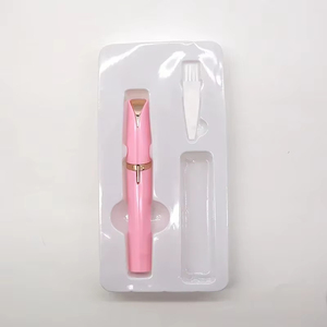 Recortador de cejas, lápiz moldeador de cejas, depilador de vello facial para mujeres, maquillaje, depilador automático de cejas sin dolor. - Product Image 5