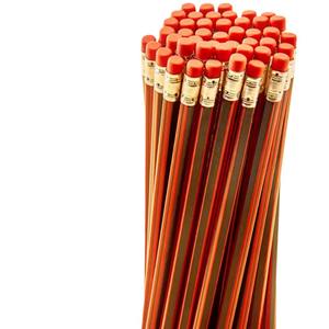 Lápices rojos baratos personalizados número <span class=keywords><strong>2</strong></span> con borrador Hb 2B 2H lápices de madera hexagonales a granel 7,5 <span class=keywords><strong>2</strong></span> lápices de madera para escuela y oficina - Product Image 6