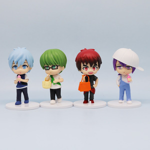 7 pièces en plastique Anime Figure ensemble figurines de basket-ball de Kuroko PVC Anime Figura modèle jouet 10CM Mini Statue Kuroko pas de panier Figurine - Product Image 6