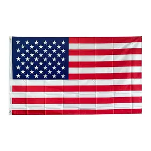 Wholesale Polyester 3x5 FT America Usa National Flag All Country Flag 3x5FT Us American Flag