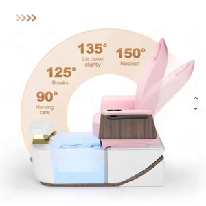Sillón de Pedicura Profesional de Lujo Moderno para Salón de Uñas, con Masaje y Spa para Pies - Product Image 4