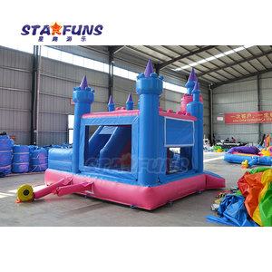 Kids Jumper Inflable Frozen Bouncer Bounce House Banners Comercial Tobogán de agua Combo Inflable Frozen Castle - Product Image 5