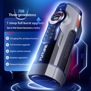 Máy thủ dâm nam Leten Future 708 ba thế hệ với chức năng làm nóng & kêu rên, dụng cụ giải trí người lớn dành cho nam giới - Product Image 1