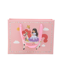 Excellente boîte de transport en carton ondulé rose Recyclable pour vêtements, sacs en papier