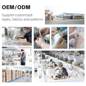 Beefey toptan özel baskılı örme Lyocell elbise artı boyutu kadınlar yumuşak kapalı yatak odası gecelik ön rahat - Product Image 6