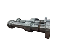Services de forgeage sur mesure pour machines lourdes de grande taille en acier 40CrNiMo 42CrMo GH4169 34CrNi3Mo 4330V Pièces d'arbre forgées ASTM