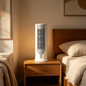 NOUVEAU Radiateur Électrique de Bureau en Céramique PTC 1200W, Chauffage Rapide, Économe en Énergie, avec Ventilateur, Classe Énergétique, Prise UK, pour Salle de Bain et Salon - Product Image 1