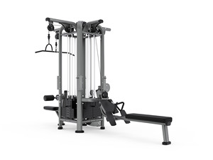Machine d'entraînement intégrée 4 stations de qualité industrielle – Équipement de fitness commercial pour salle de sport et centre Dt01 4 stations - Product Image 1