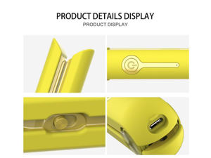 מוצרים חדשים 2 ב 1 OEM צבעים קטן שיער סטיילינג כלים אלחוטי נייד זול מהיר שטוח ברזל שיער מחליק - Product Image 6