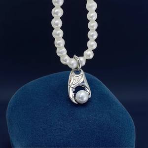 อุปกรณ์ทำเครื่องประดับมุก DIY 31337 จี้เงินแท้ S925 พร้อมตัวล็อคแบบกรงเล็บปู สำหรับลูกปัดกลมขนาด 7-9 มม. และตัวเว้นระยะ 4 มม. อุปกรณ์ทำเครื่องประดับ - Product Image 1