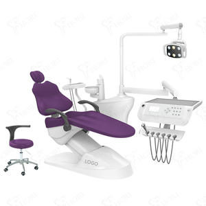 เก้าอี้ทำฟันไฟฟ้า Haoyi รุ่น Hori R1 พร้อมถังบ้วนน้ำลายในตัว ได้รับการรับรองมาตรฐาน CE สำหรับคลินิกทันตกรรม - Product Image 1