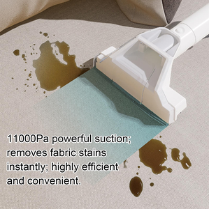 Nettoyeur de canapé portable pour tissus humides et secs, aspirateur à tapis à forte aspiration 17 kPa avec fonction de suppression des taches - Product Image 6