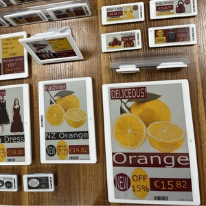 Etiqueta de Precio Colgante de Nuevo Diseño, Señalización Digital, Pantalla de Papel Electrónico de 10.1 Pulgadas, Etiqueta Electrónica para Estantes de Supermercados y Tiendas Minoristas - Product Image 1