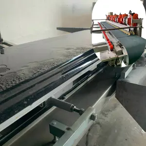 Özel 8 kafaları düz parlatma makinesi granit mermer ahşap katı yüzey