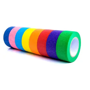 Spray Colorful Paper Natural Customized Paint Waterproof Rubber Adhesive 160U Masking Tape