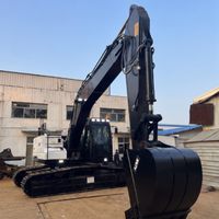 Excavatrice sur chenilles moyenne Euro V 22000 kg avec godet de 1,1 m³ pour travaux de terrassement
