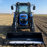 Le tracteur à quatre roues motrices de 60 chevaux le plus adapté pour les terres agricoles et les jardins