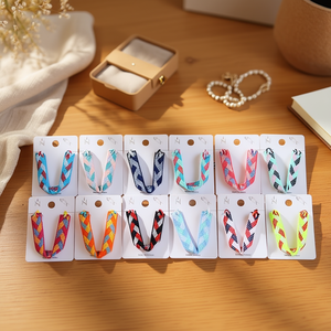 Braccialetti Intrecciati 12 Pezzi, Bracciali Colorati con Motivi Fatti a Mano, Braccialetti alla Moda - Product Image 3