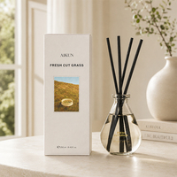 AIKUN Marque Privée Coffret de Luxe Faible MOQ Approvisionnement Direct Support Équipe de Designers Ensemble Diffuseur à Bâtonnets Parfumés Personnalisé pour Mariage