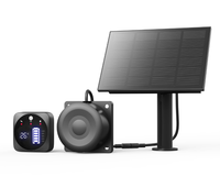 Moniteur de niveau de liquide intelligent Tuya WIFI alimenté par panneau solaire avec affichage du niveau de liquide