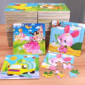 Rompecabezas Plano de 30 Piezas de Madera con Dibujos Animados, Rompecabezas de Dinosaurios para la Interacción entre Padres e Hijos, Juguetes Educativos para la Primera Infancia - Product Image 6