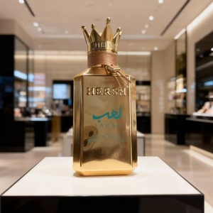 น้ำหอมขายดี Hersh Lahab Crown กลิ่นเจอเรเนียมดอกไม้หอมติดทนนาน น้ำหอมจากดูไบ ตะวันออกกลาง โรงงานโดยตรง - Product Image 1