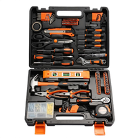 NEW2025 144 pièces Ensembles d'outils de quincaillerie/boîte à outils Ensemble d'outils électriques de menuiserie Entretien manuel Ensemble de fabricants en gros M291