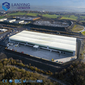 Taller de fábrica prefabricado Construcción Metal Avión Hangar Acero Edificio de gran altura - Product Image 2