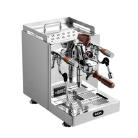 Machine à expresso MDK MC-27 Reddit Popular Full Mirror E61 Group, double chaudière, pompe rotative, adaptée aux cafés, hôtels et maisons.