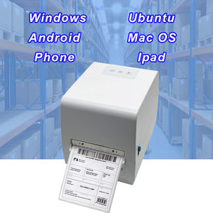 Imprimante d'étiquettes adhésives thermiques de 110 mm pour petites entreprises, avec interfaces sans fil Bluetooth, USB, LAN et Wi-Fi - Product Image 4