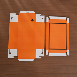 Logo personnalisé emballage pliable en papier kraft vide boîte à chaussures en carton boîte de rangement carrée pour baskets bottes - Product Image 3