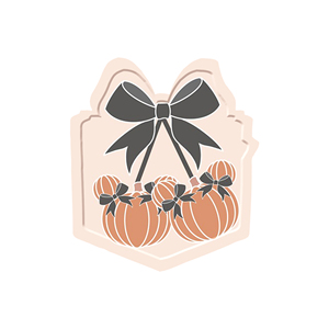 DAMAI Halloween Paper Plates Set Halloween Bows and Pumpkins Theme Party Decorations Wave Lace Paper Plates for Halloween Party - Product Image 4