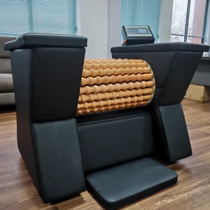 Nouvelle machine à rouler, directement de l'usine, avec des rouleaux hybrides en forme de pointe et de rouleau pour la relaxation et le massage du corps - Product Image 4