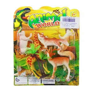 Granja de animales de plástico para niños, juguete pequeño de fábrica de China