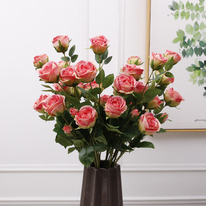 Roses artificielles 72 cm en soie, haute simulation, pour décoration de mariage, maison et accessoires de photographie - Product Image 2