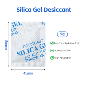 Désiccant en gel de silice de qualité alimentaire le plus vendu, emballé dans un tissu non tissé, non toxique et inoffensif, désiccant de haute qualité - Product Image 4