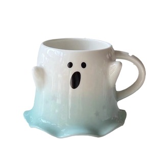 Taza de Cerámica con Diseño de Duende Navideño y Fantasma, Regalo de Recuerdo para Niñas, Regalo de Navidad de Chaozhou - Product Image 5
