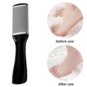 Kikir Kaki Kolosal Bahan Stainless Steel Kelas Bedah Dua Sisi untuk Pedikur Penghilang Kapalan dan Kulit Mati - Product Image 5