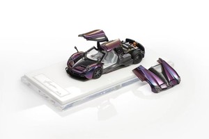 Modèle de voiture miniature en alliage HKM1:64 Pagani Huayra avec portes et capot ouvrables, simulation réaliste haut de gamme - Product Image 2