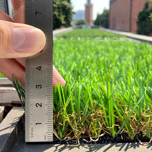 Nhà máy bán 20 mét 100% PP + PE UV kháng siêu chất lượng cỏ nhân tạo cỏ tổng hợp <span class=keywords><strong>Turf</strong></span> cho vườn cảnh quan - Product Image 2
