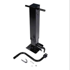 Cric de remorque de voyage Drop Leg Cric de tube <span class=keywords><strong>carré</strong></span> à souder avec <span class=keywords><strong>manivelle</strong></span> - Product Image 4