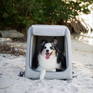 कार में आउटिंग और कैंपिंग और यात्रा करने वाले कुत्ते के लिए 2026 नया उत्पाद इंफ्लेटेबल पोर्टेबल तह वाहक - Product Image 4