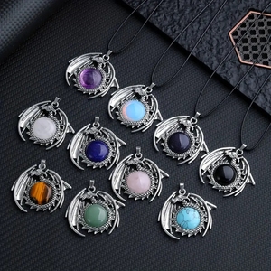 Collar con <span class=keywords><strong>Colgante</strong></span> <span class=keywords><strong>de</strong></span> Pterodáctilo <span class=keywords><strong>de</strong></span> Cristal <span class=keywords><strong>de</strong></span> <span class=keywords><strong>Piedra</strong></span> Natural Vintage, Joyería <span class=keywords><strong>de</strong></span> Piedras Preciosas, <span class=keywords><strong>Colgante</strong></span> <span class=keywords><strong>de</strong></span> Animal <span class=keywords><strong>de</strong></span> Amatista y <span class=keywords><strong>Ojo</strong></span> <span class=keywords><strong>de</strong></span> <span class=keywords><strong>Tigre</strong></span> - Product Image 3