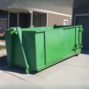 Доступны по индивидуальному заказу, 20 ярдов, 40 ярдов, Штабелируемый крепежный контейнер для твердых отходов большой грузоподъемности с проушином крана - Product Image 3