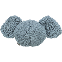 Peluche tête d'éléphant 12 cm, jouet interactif pour animaux de compagnie