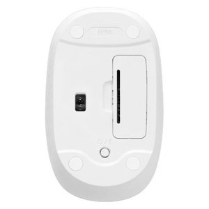 เมาส์แบบมีสาย M Series M196 Mini พร้อมไฟ LED ตัวรับสัญญาณ USB ใช้แบตเตอรี่ สำหรับแล็ปท็อปและเดสก์ท็อป สีขาวงาช้าง มีสินค้าพร้อมส่ง - Product Image 4