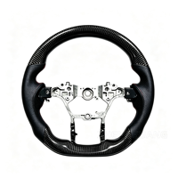 Volant personnalisé en fibre de carbone avec LED pour Toyota Innova Hilux Revo Fortuner 2014 2015 2016 2017 2018 2019 Sport