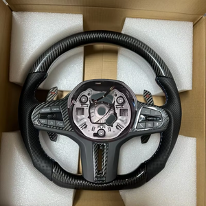 Ajuste para BMW G20 <span class=keywords><strong>G29</strong></span> Z4 G05 G01 G06 G30 G38 G02 G14 G15 G16 G17 G87 G80 G82 F92 Led <span class=keywords><strong>volante</strong></span> personalizado Alcantar fibra de carbono - Product Image 6